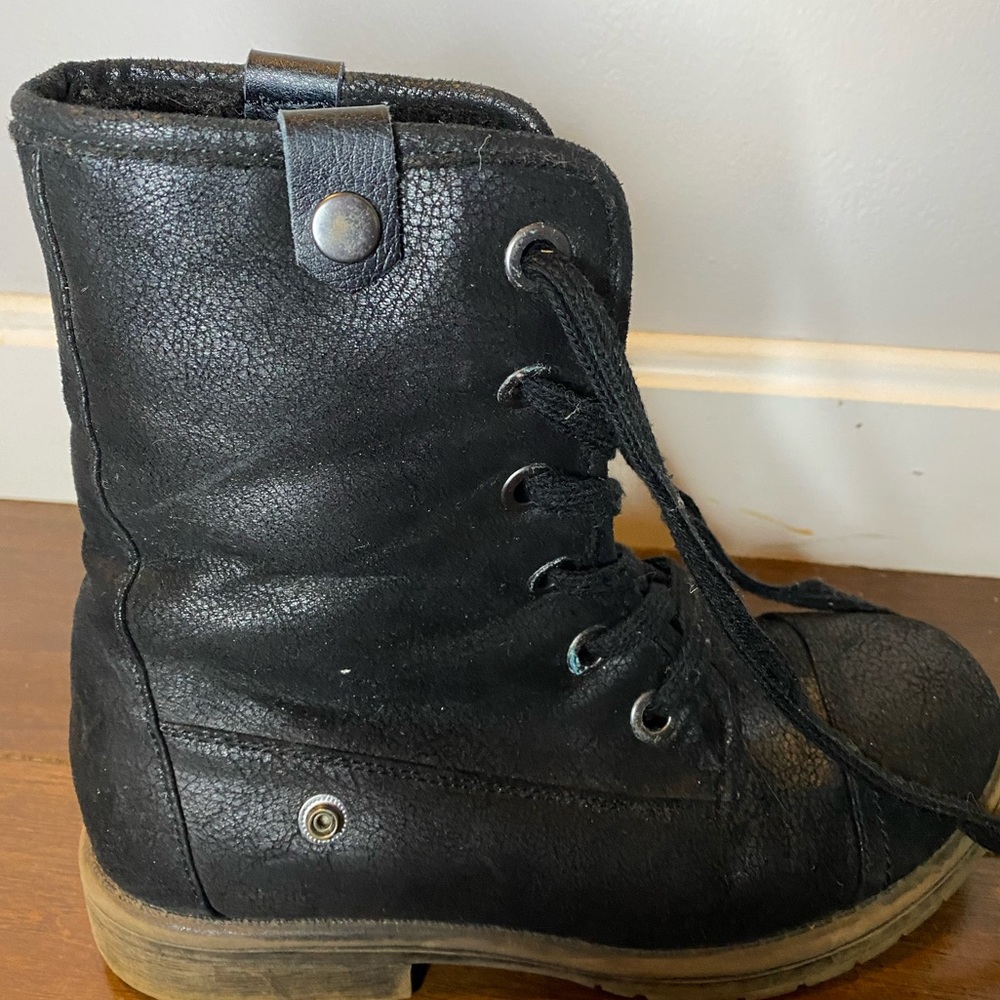 Girls Roxy Bruna Lace-Up Boots